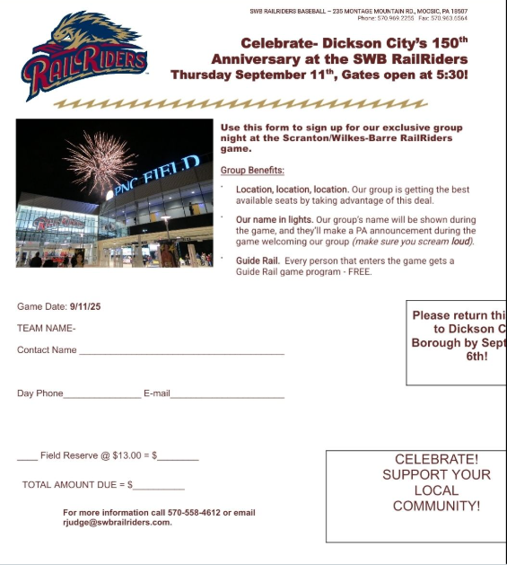 DC 150th Events
